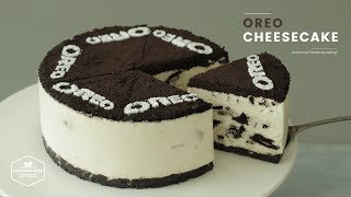 노오븐!😋 오레오 치즈케이크 만들기 : No-Bake Oreo Cheesecake Recipe : オレオレアチーズケーキ | Cooking tree