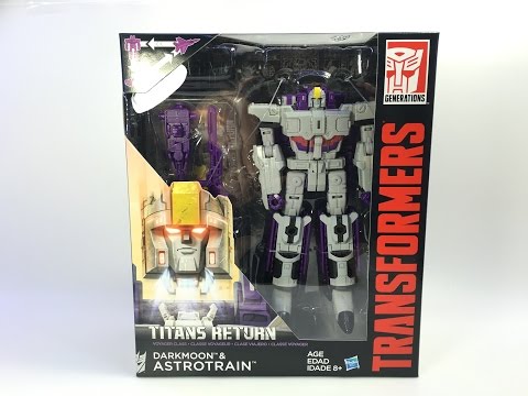 Transformers: Titans Return - Voyager ASTROTRAIN w/ Darkmoon