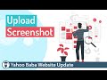 Save Screenshot On YahooBaba Website