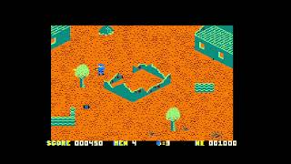 8 bit short. Number 3. Amstrad Who Dares Wins 2. The foot in the hut.