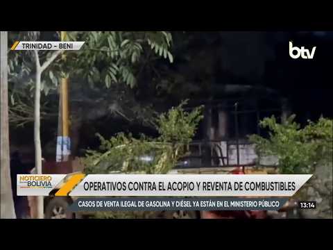 ANH Beni coordina operativos contra la reventa ilegal de combustibles