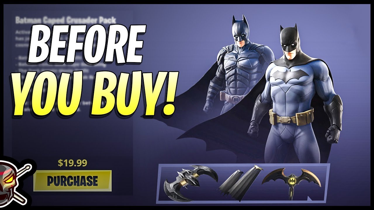 Watch and explore about Fortnite - Clé CD DLC du pack Batman Caped Crusader pour XBOX One/Series X|S (ARG)