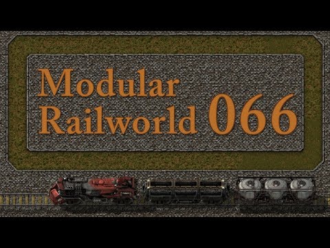 Factorio Modular Railworld #66 - New Circuit Stations