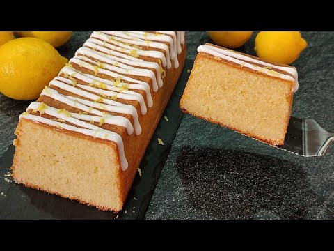 Самый СОЧНЫЙ ЛИМОННЫЙ КЕКС, как из дорогой кофейни! Всегда получается! Без миксера! Подробно!