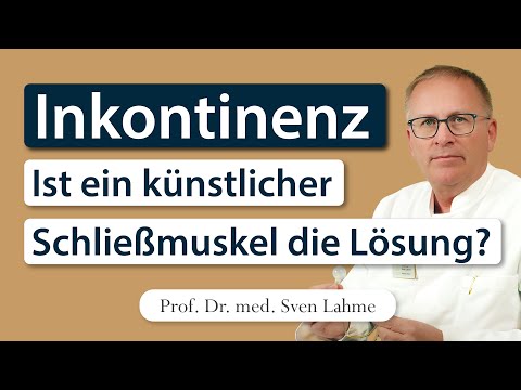 Inkontinenz nach Prostata-OP? So hilft ein künstlicher Schließmuskel – Urologe klärt auf!