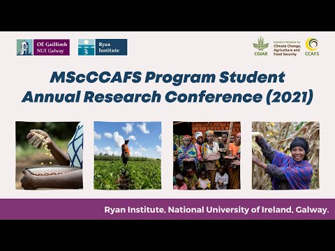 MScCCAFS Program Student Annual Research Conference (2021)
