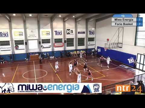 Basket   Serie C Gold  Miwa Energia vs Forio Basket  PalaParente di Benevento