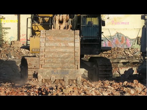 Bagger CAT 330 F, CAT 352 F longfront und CAT 374 und noch viel mehr. Abriss Industriehallen