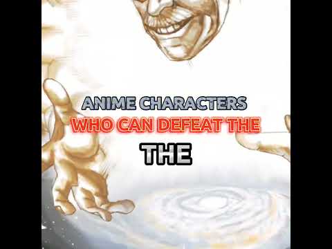 Anime characters who can defeat One above all (TOAA) #shorts #marvelcomics #anime