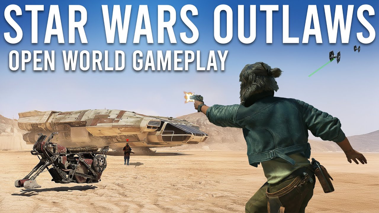 Star Wars Outlaws Open World Gameplay...