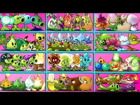Random 12 Teams Plant vs All Zombies - Who Will Win? - PvZ 2 Battlez
