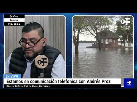 Alerta en Corrientes por la crecida del río Uruguay: Alvear se prepara ante posibles evacuaciones