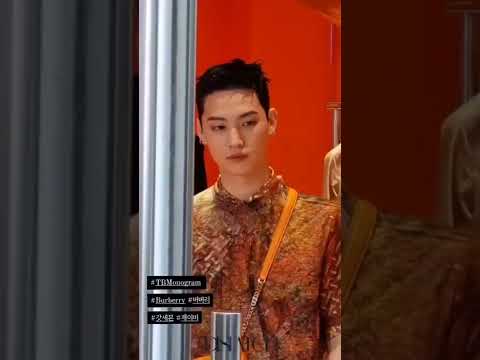 JAY B at Burberry TB Summer Monogram event in Busan | #got7 #shorts 2022