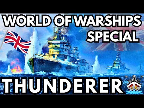 THUNDERER — Die britische ABOMB im Hafen!  💣💥 | ⚓ World of Warships 🚢