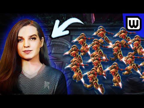 herO's Mass Gateway Protoss vs Scarlett! StarCraft 2