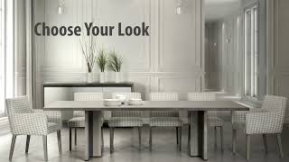 Modern Dining Tables available at Five Elements Furniture.