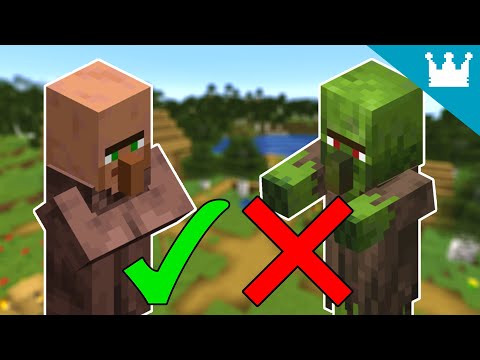 EKGaming - How to Cure a Zombie Villager in Minecraft (All Versions)