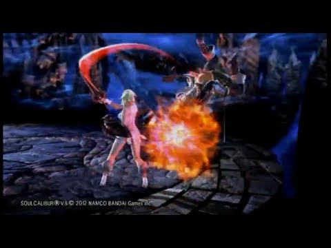 SOULCALIBUR V - Pyrrha vs Raphael