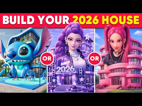 Would You Rather - Build Your New 2026 Fantasy House 🏡✨🌈💰 Daily Quiz