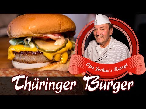 Thüringer Burger - Bratwurst Burger selber machen - Grilletta - Burgerfleisch - Opa Jochen´s Rezept