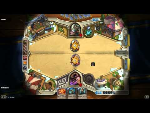 Hearthstone: Tavern Brawl: The Grand Tournament Match as Medivh (Inspire)