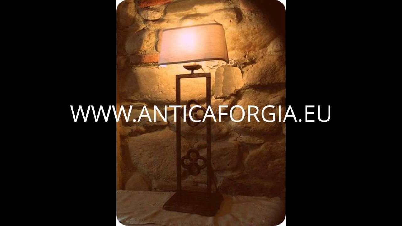 Piantane e lampade in ferro battuto by Anticaforgia