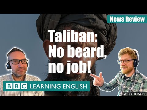 塔利班。沒有鬍鬚就沒有工作!- BBC新聞評論 (Taliban: No beard, no job! - BBC News Review)
