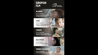 Nominated for European Film 2022 are…