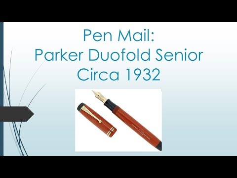 Parker Duofold Senior - Vintage Pen Mail