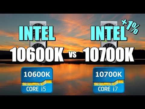 10600K vs 10700K - 2060S. CSGO, Fortnite, PUBG, GTAV, Overwatch.
