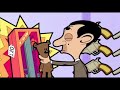 Happy Birthday TEDDY Mr Bean Animated Funny Clips Cartoons For Kids
