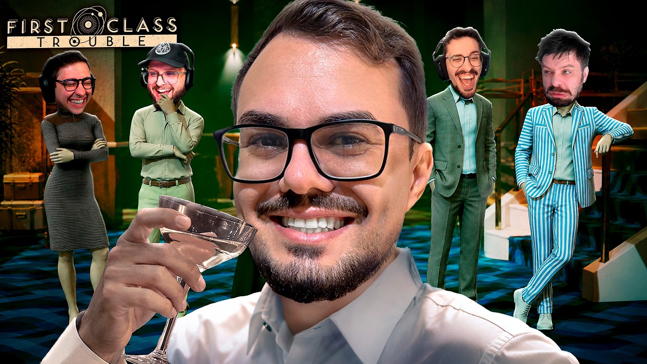 OS COLEGAS VOLTARAM! - FIRST CLASS TROUBLE