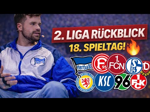 18. SPIELTAG - 2. LIGA RÜCKBLICK🔥 Lautern H96 | Dynamo vs Fürth | FCN vs SVE | Hertha vs Schalke uvm