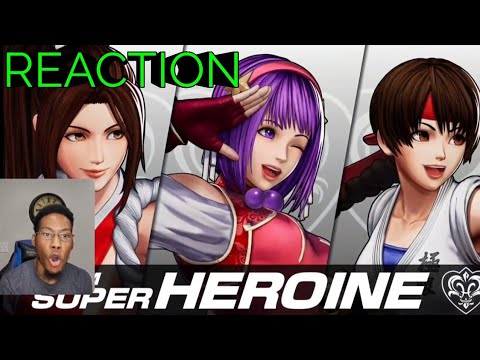 Reacting to KOF XV｜ATHENA ASAMIYA｜Trailer # 26【TEAM SUPER HEROINE】