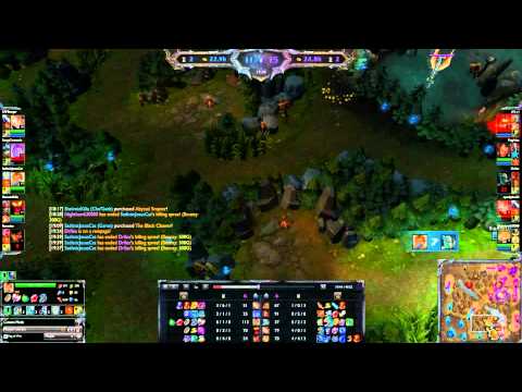 Awesome blind cross-map Ezreal snipe