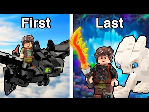 Ich habe jeden How To Train Your Dragon Films mit Lego nachgebaut.
