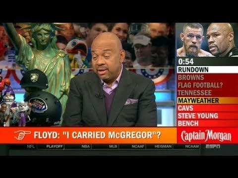 Pardon the Interruption 12/7/2017 - Floyd: "I Carried McGregor"?