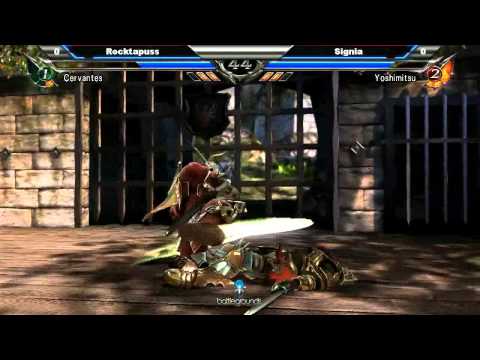Signia Vs. Rocktapuss - SoulCalibur 5 (2k12 Year End Tournament)