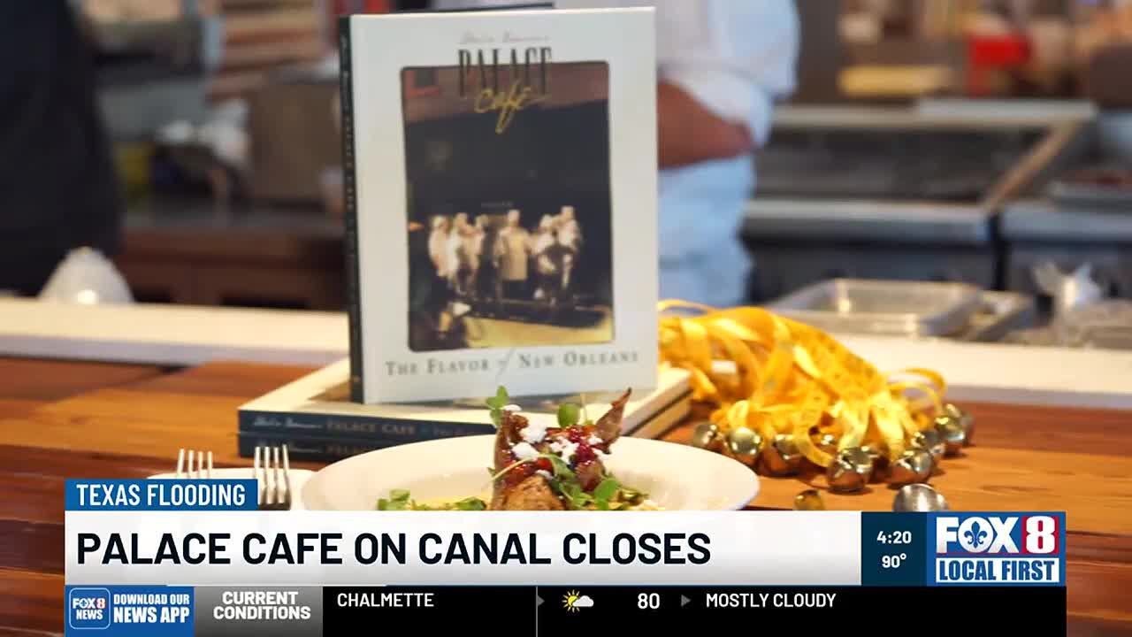 Palace Cafe on Canal Street closes