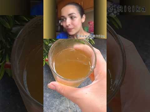 #malaikaarora morning drink fenugreek & cumin seeds water | #shorts #ytshorts #foodieritika