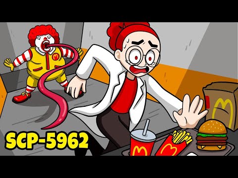 Одна ночь в Макдональдсе | SCP-5962 (SCP Анимация) - русская озвучка