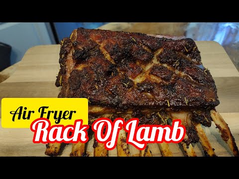 "Best Air Fryer Rack Of Lamb Recipe - Juicy And Full Of Flavor"