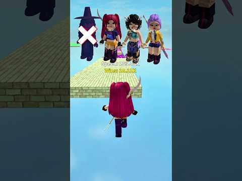 Kpop Demon Hunter Girls vs Speed Challenge 🏃‍♀️💨💅