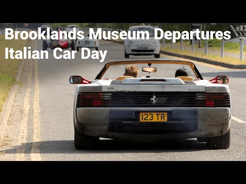 Brooklands Museum - Italian Car Day 2025: Departures