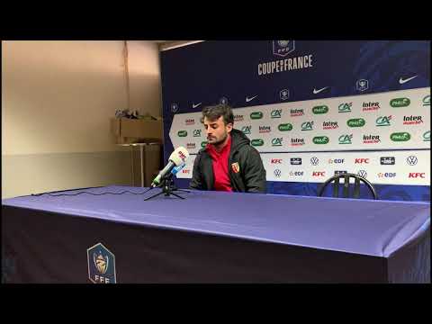 Corentin Jean (RC Lens) :  "A 2-1 on s'est arrêté de jouer"