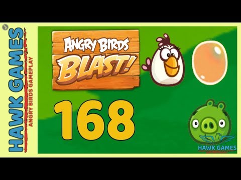 Angry Birds Blast 💥 Level 168 - 3 Stars Walkthrough, No Boosters