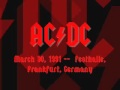 AC/DC - The Razors Edge - Live [Frankfurt 1991 ...