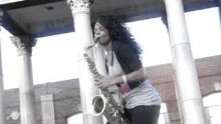 (Super Model)Mika Danielle TV-  (Girl better play that SaX!!!)
