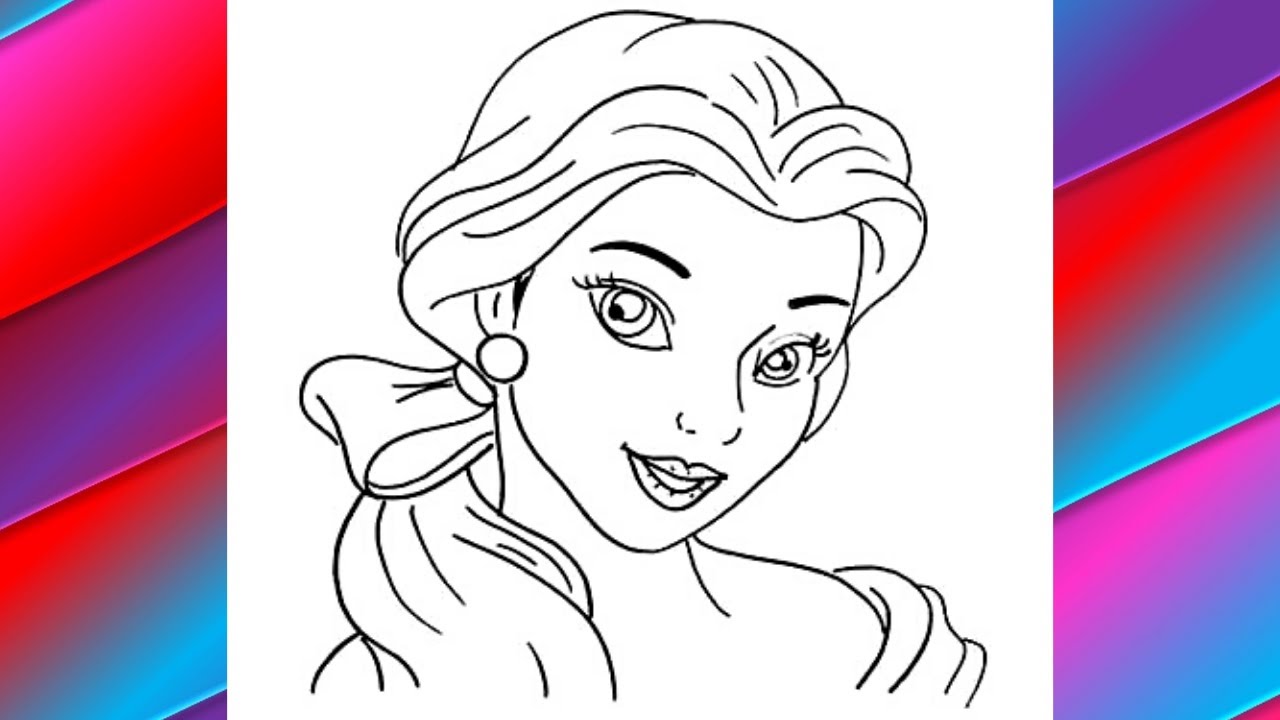 Watch Now COMO DESENHAR A BELA DE A BELA E A FERA PASSO A PASSO ✏SIMPLES E FÁCIL!! COMO DESENHAR A BELA DE A BELA E A FERA PASSO A PASSO ✏SIMPLES E FÁCIL!!