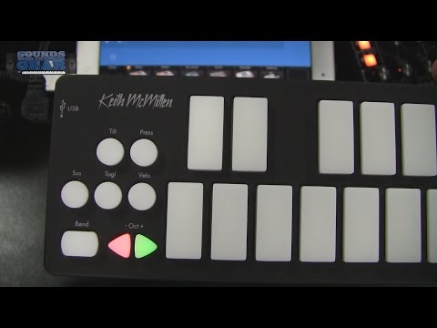 Keith McMillen Instruments QuNexus 25-Key MIDI Controller 2013 - Present - Black image 4